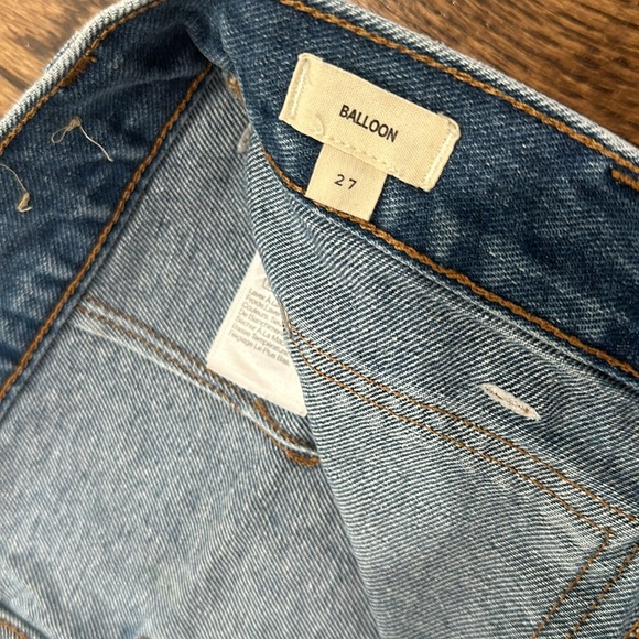 Madewell jeans, balloon 27 - Picture 4 of 6